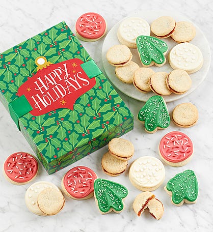 Holiday Galette & Buttercream Cookie Gift